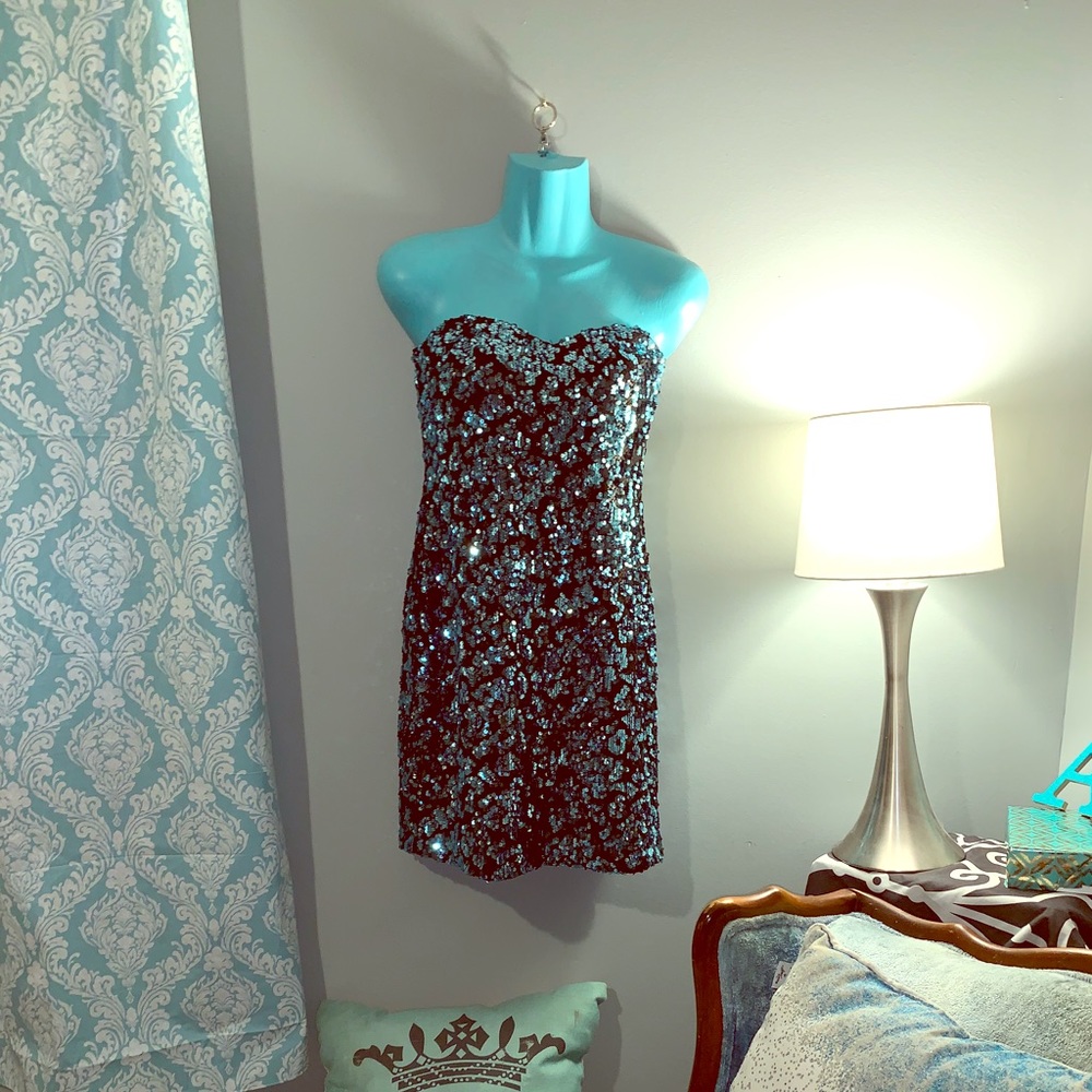 BKE Sequin mini dress